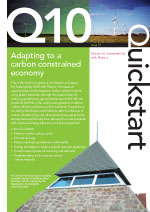 Q10: Adapting to a carbon constrained economy