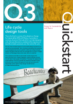 Q3: Life cycle design tools